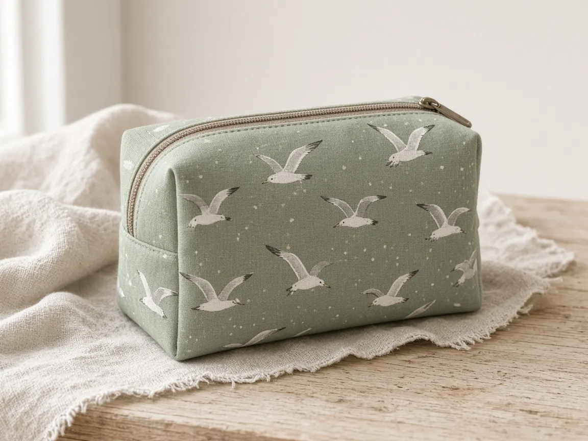 Kulturtasche Möwe – Beispielfoto